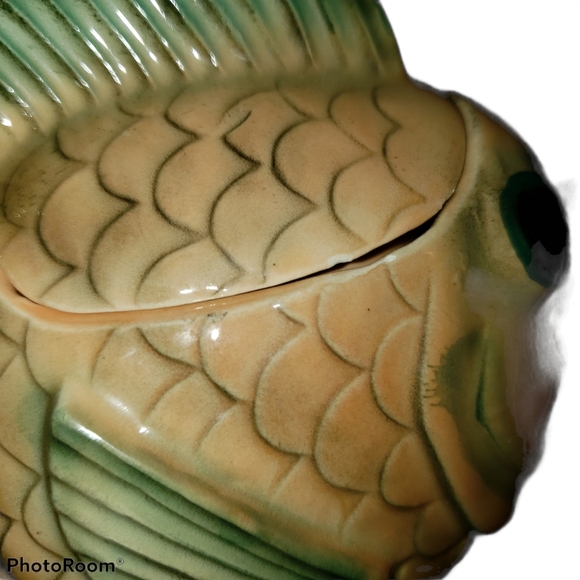 Custom vintage 1998 tropical fish Tea set - Picture 13 of 15